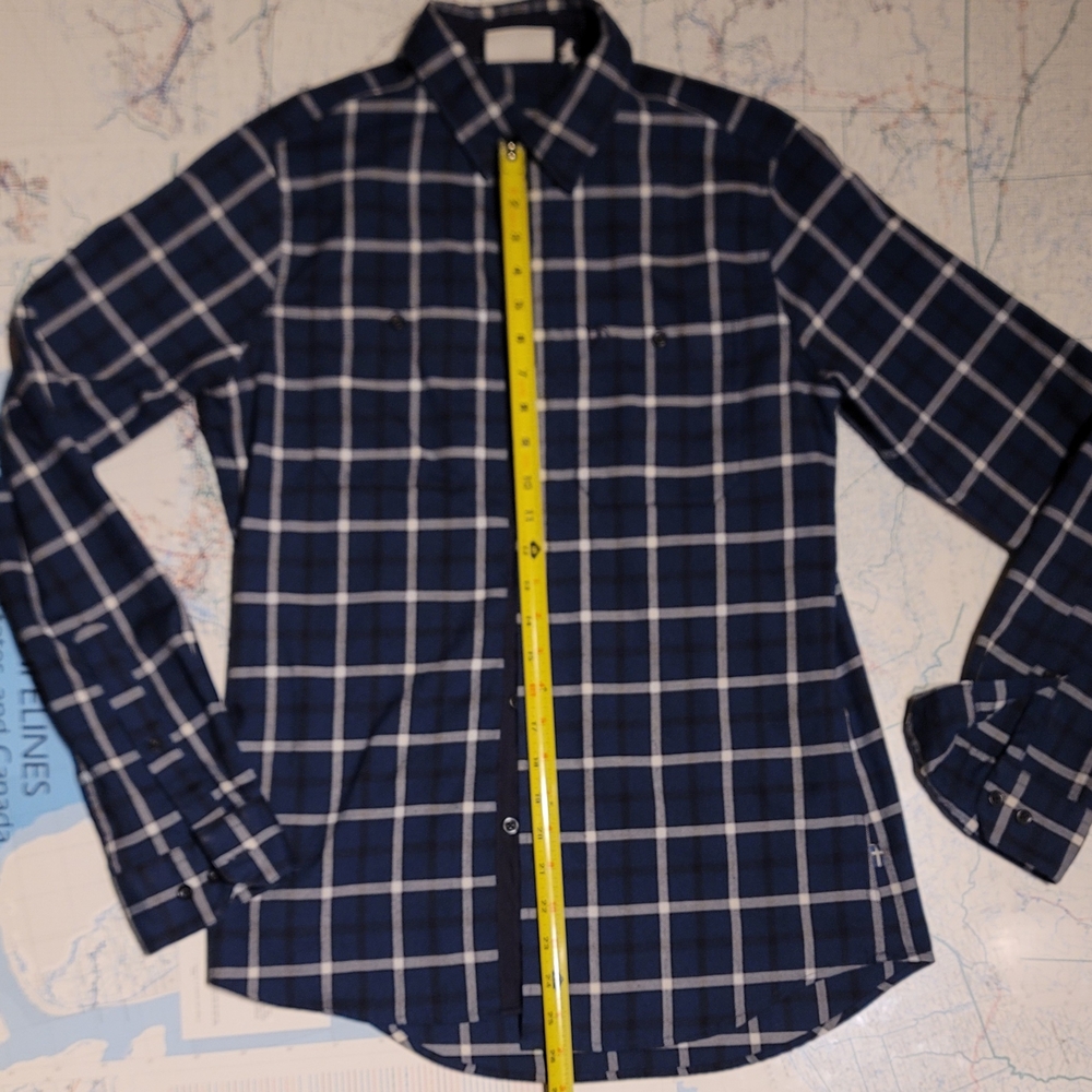 Men's Fjällräven Fjallslim Shirt Medium, Navy